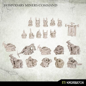 Kromlech Hospodars Miners Command (10) KRM178 - Hobby Heaven