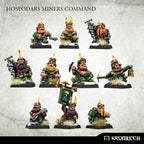 Kromlech Hospodars Miners Command (10) KRM178 - Hobby Heaven