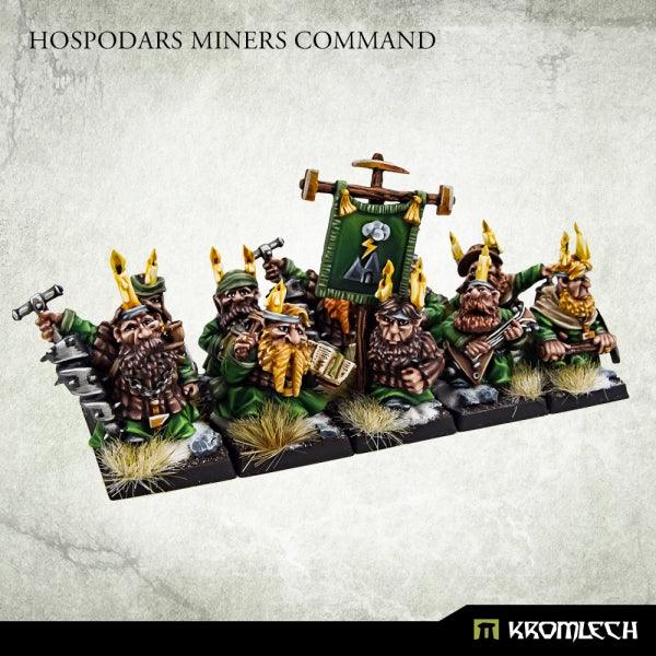 Kromlech Hospodars Miners Command (10) KRM178 - Hobby Heaven