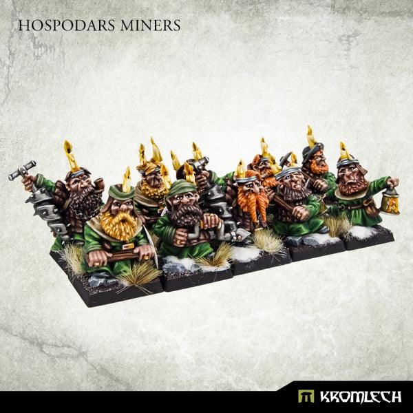 Kromlech Hospodars Miners (10) KRM179 - Hobby Heaven