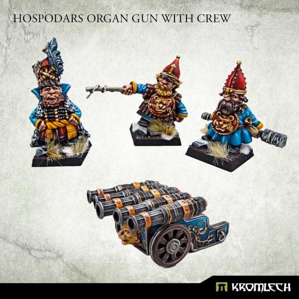Kromlech Hospodars Organ Gun with Crew (4) KRM171 - Hobby Heaven