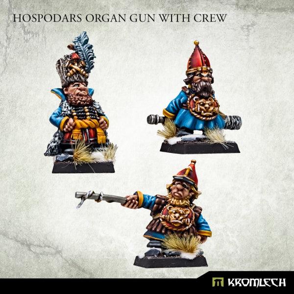 Kromlech Hospodars Organ Gun with Crew (4) KRM171 - Hobby Heaven