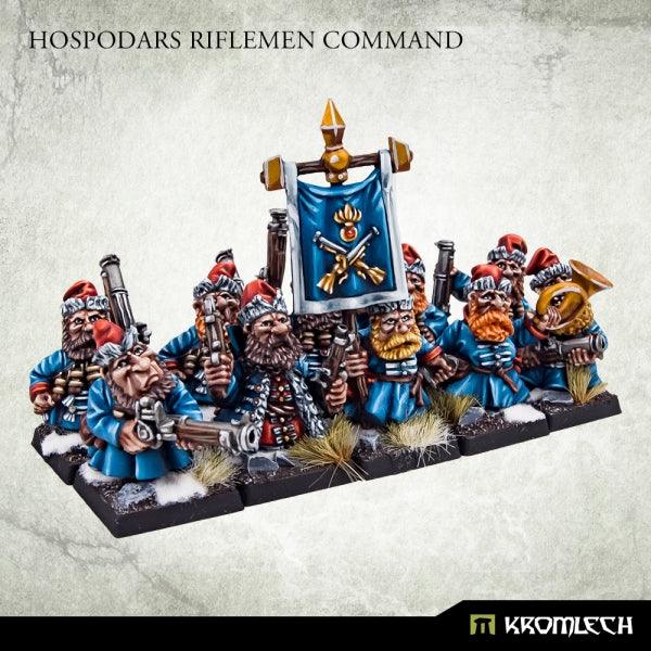 Kromlech Hospodars Riflemen Command (10) KRM176 - Hobby Heaven