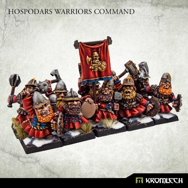 Kromlech Hospodars Warriors Command (10) KRM172 - Hobby Heaven