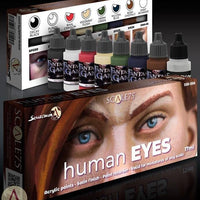 Scale75 Human Eyes Paint Set (8 Paints) - Hobby Heaven