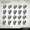 Kromlech Human Skulls (20) KRBK009 - Hobby Heaven