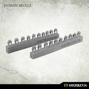 Kromlech Human Skulls (20) KRBK009 - Hobby Heaven