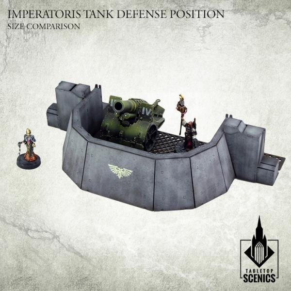 Tabletop Scenics Imperatoris Tank Defense Position KRTS112 - Hobby Heaven