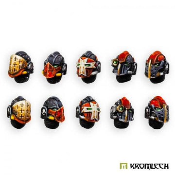 crusaders football helmet Kromlech Imperial Crusaders Helmet Heads (10) KRCB295
