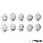 Kromlech Imperial Crusaders Helmet Heads (10) KRCB295 - Hobby Heaven