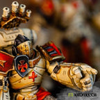 Kromlech Imperial Crusaders Helmet Heads (10) KRCB295 - Hobby Heaven