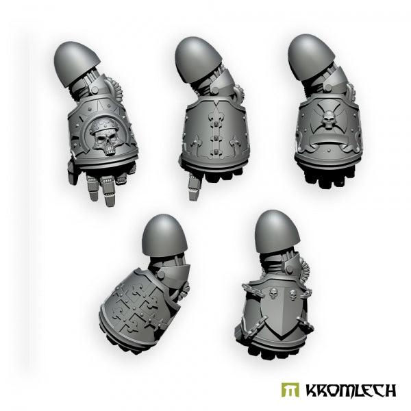Kromlech Imperial Crusaders Power Gloves - Left (5) KRCB300 - Hobby Heaven