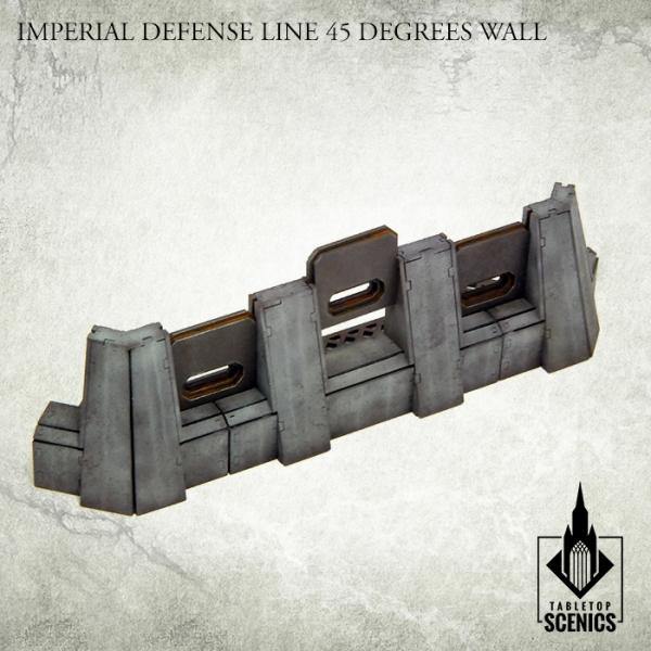 Tabletop Scenics Imperial Defense Line 45 degrees Wall KRTS123 - Hobby Heaven