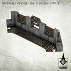 Tabletop Scenics Imperial Defense Line 45 degrees Wall KRTS123 - Hobby Heaven