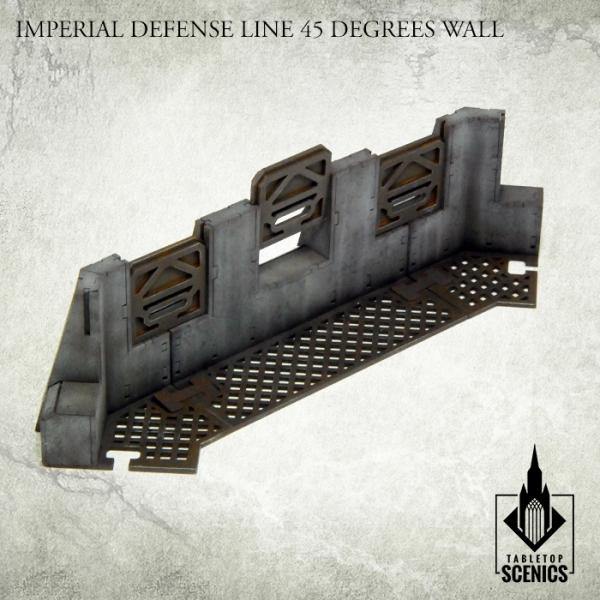 Tabletop Scenics Imperial Defense Line 45 degrees Wall KRTS123 - Hobby Heaven