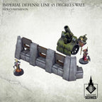 Tabletop Scenics Imperial Defense Line 45 degrees Wall KRTS123 - Hobby Heaven