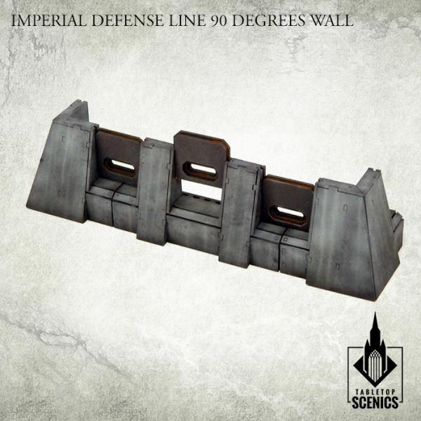 Tabletop Scenics Imperial Defense Line 90 degrees Wall KRTS121 - Hobby Heaven