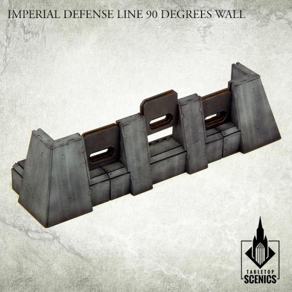 Tabletop Scenics Imperial Defense Line 90 degrees Wall KRTS121 - Hobby Heaven