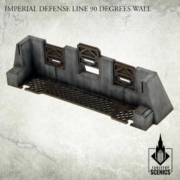 Tabletop Scenics Imperial Defense Line 90 degrees Wall KRTS121 - Hobby Heaven