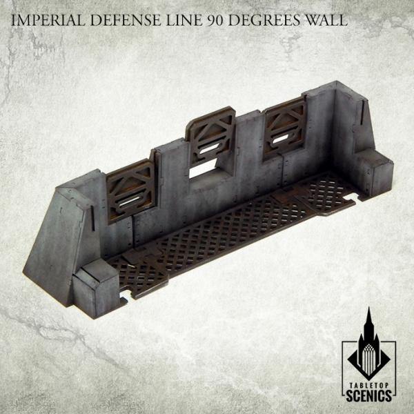 Tabletop Scenics Imperial Defense Line 90 degrees Wall KRTS121 - Hobby Heaven