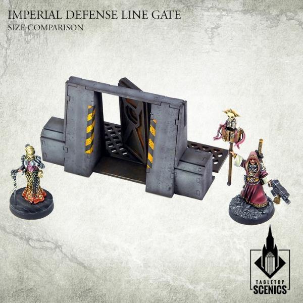 Tabletop Scenics Imperial Defense Line Gate KRTS119 - Hobby Heaven