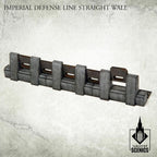 Tabletop Scenics Imperial Defense Line Straight Wall KRTS120 - Hobby Heaven