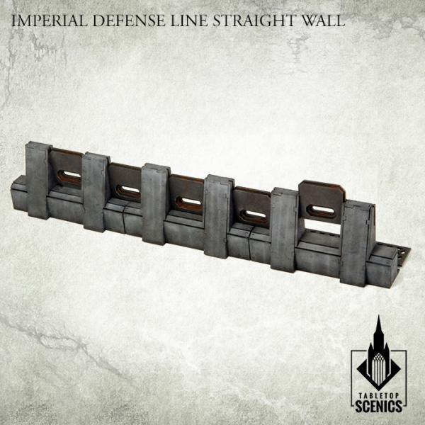 Tabletop Scenics Imperial Defense Line Straight Wall KRTS120 - Hobby Heaven