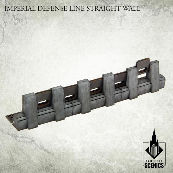 Tabletop Scenics Imperial Defense Line Straight Wall KRTS120 - Hobby Heaven