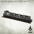 Tabletop Scenics Imperial Defense Line Straight Wall KRTS120 - Hobby Heaven