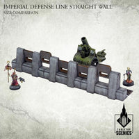 Tabletop Scenics Imperial Defense Line Straight Wall KRTS120 - Hobby Heaven

