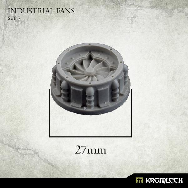 Kromlech Industrial Fans Set 3 KRBK047 - Hobby Heaven