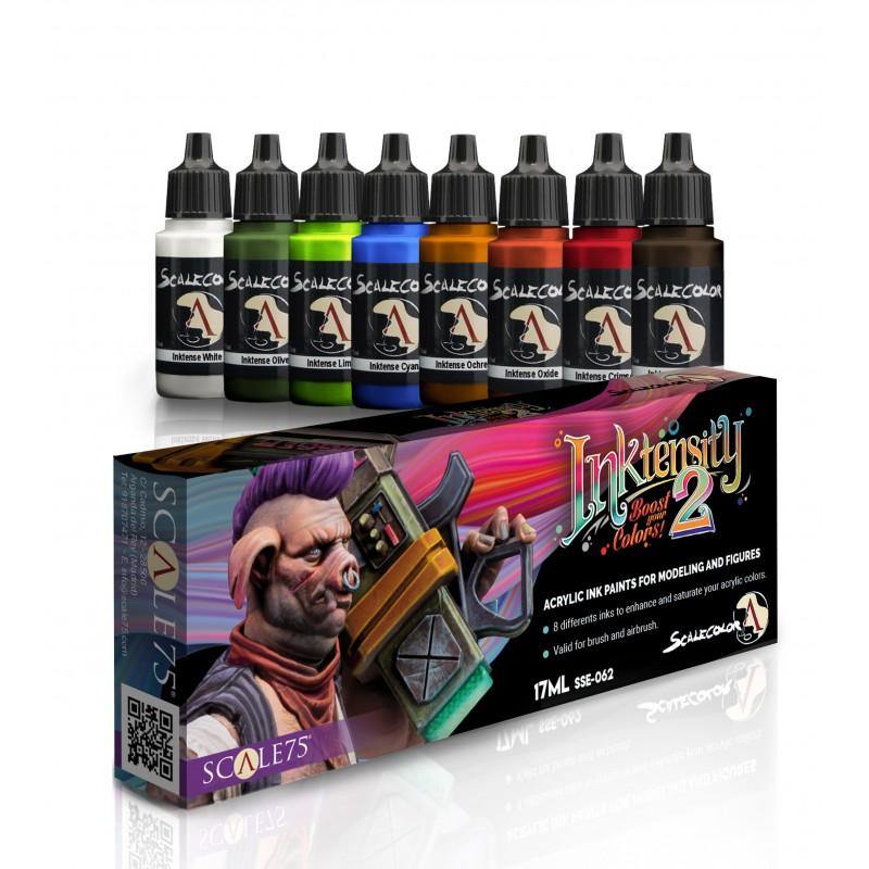 Scale75 Inktensity 2 Paint Set (8 Paints) - Hobby Heaven