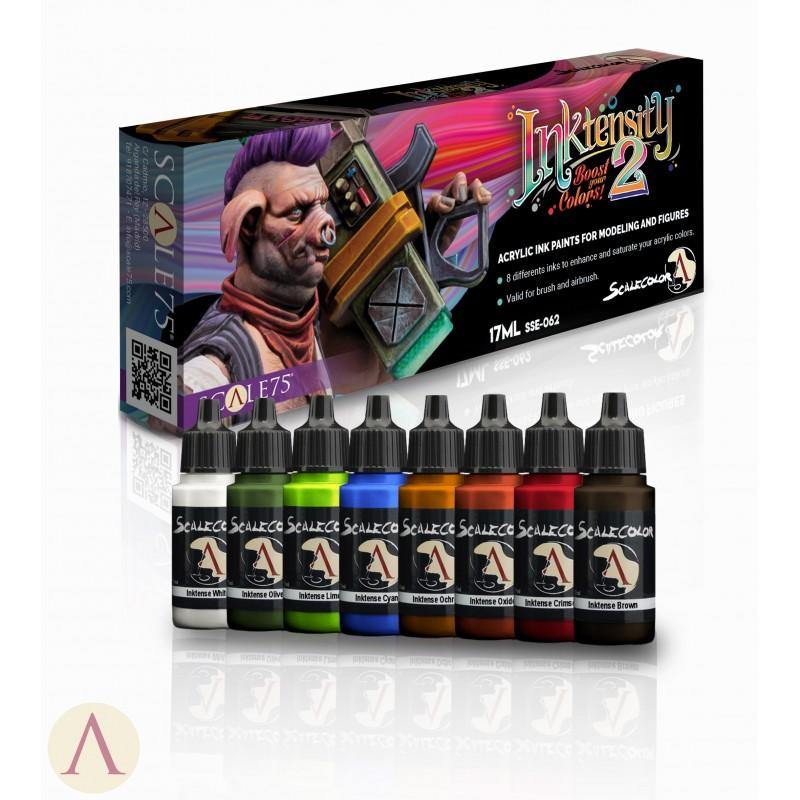 Scale75 Inktensity 2 Paint Set (8 Paints) - Hobby Heaven