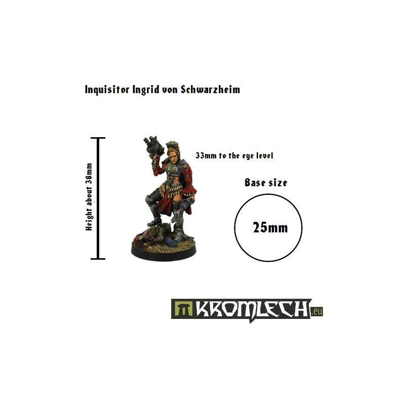 Kromlech Inquisitor Ingrid von Schwarzheim (1) KRM060 - Hobby Heaven