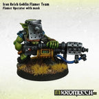 Kromlech Iron Reich Goblin Flamer Team (2) KRM080 - Hobby Heaven