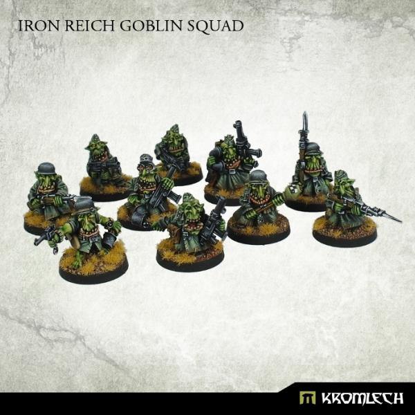 Kromlech Iron Reich Goblin Squad (10) KRM079 - Hobby Heaven