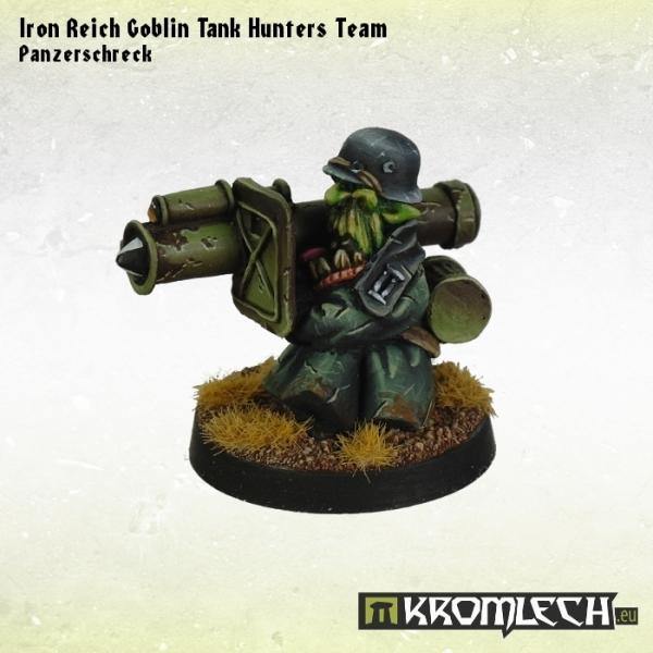Kromlech Iron Reich Goblin Tank Hunters Team (2) KRM081 - Hobby Heaven