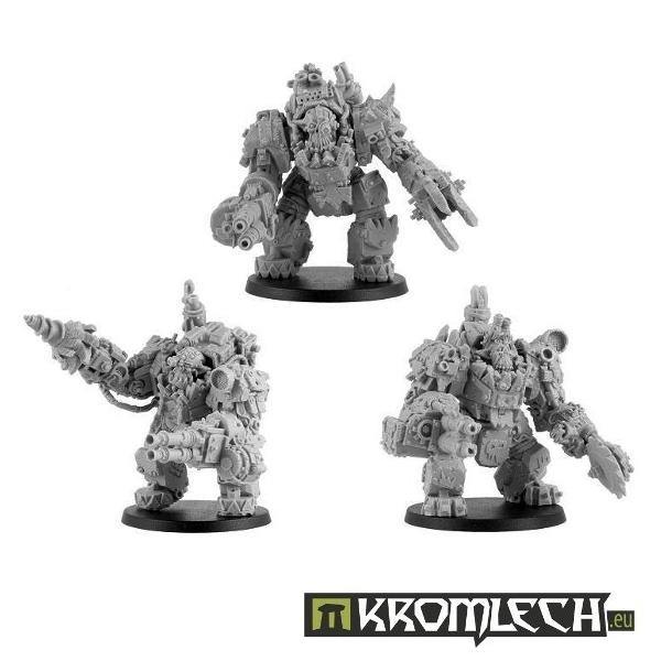 Kromlech Orc Juggernaut Mecha-Armour Squad (3) KRM013 - Hobby Heaven