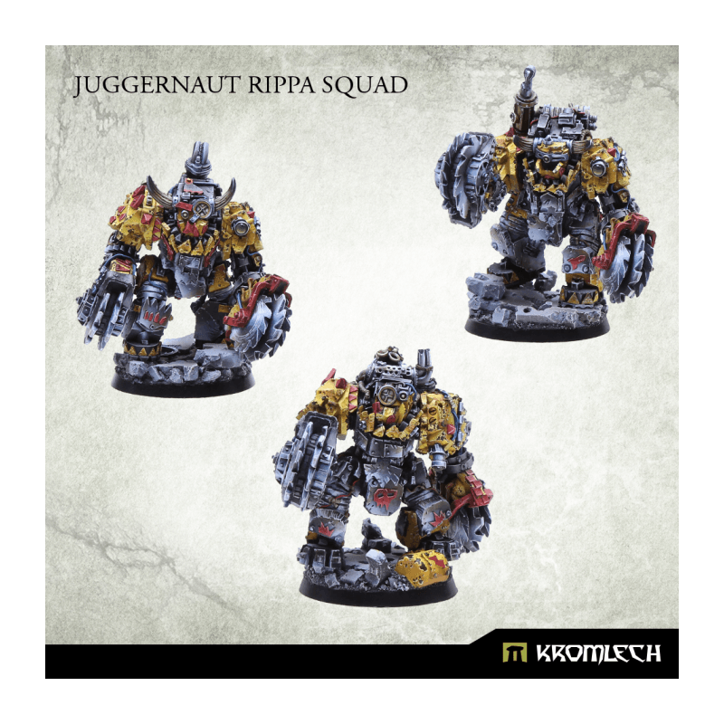 Kromlech Juggernaut Rippa Squad (3) KRM050 - Hobby Heaven