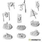 Kromlech Junk City Objective Markers (6) KRRB046 - Hobby Heaven