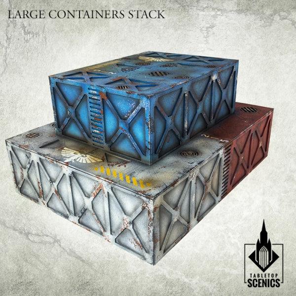 Tabletop Scenics Large Containers Stack KRTS131 - Hobby Heaven