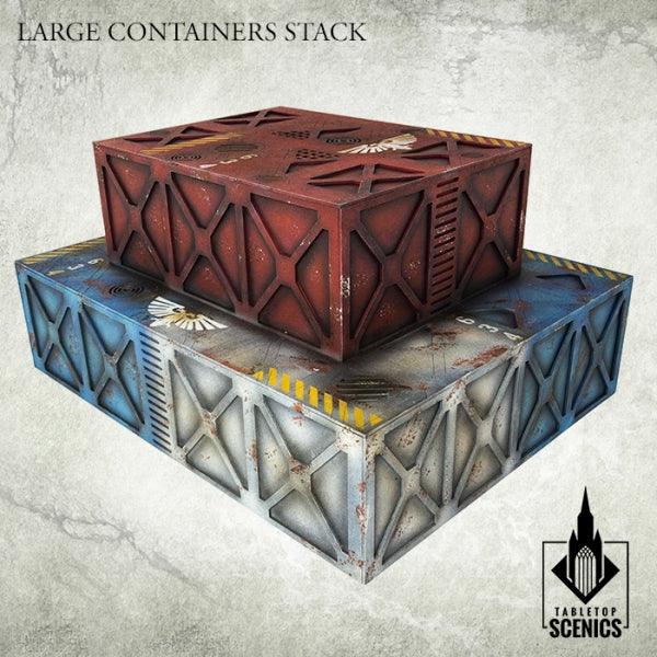 Tabletop Scenics Large Containers Stack KRTS131 - Hobby Heaven