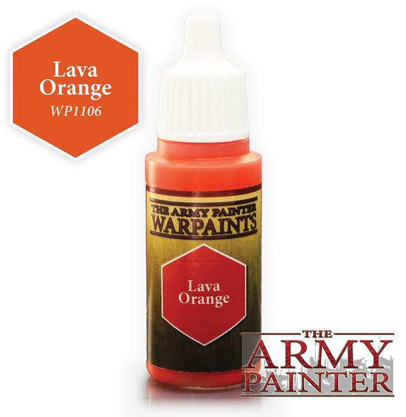 Lava Orange Warpaints Army Painter - Hobby Heaven