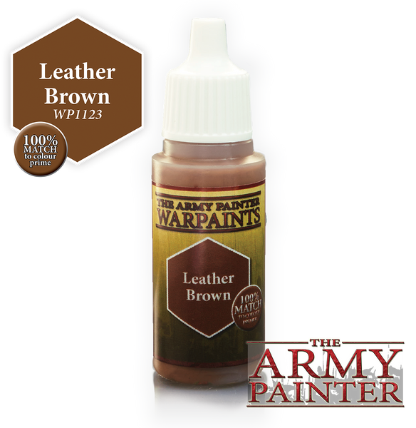 Leather Brown Warpaints Army Painter - Hobby Heaven