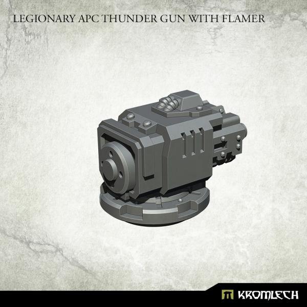 Kromlech Legionary APC Thunder Gun with Flamer KRVB078 - Hobby Heaven