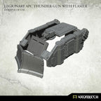 Kromlech Legionary APC Thunder Gun with Flamer KRVB078 - Hobby Heaven
