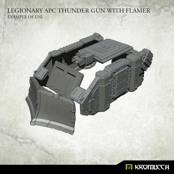 Kromlech Legionary APC Thunder Gun with Flamer KRVB078 - Hobby Heaven