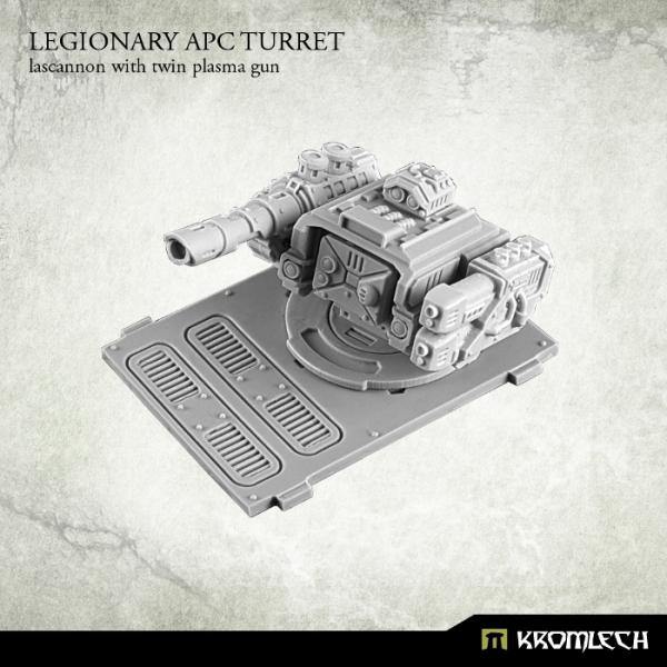 Kromlech Legionary APC Turret Lascannon with Twin Plasma Gun KRVB021 - Hobby Heaven