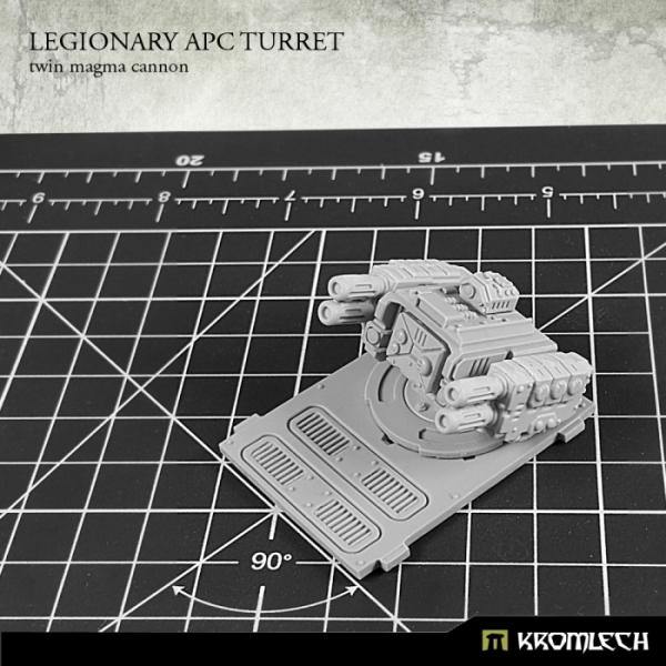 Kromlech Legionary APC Turret Twin Magma Cannon KRVB028 - Hobby Heaven