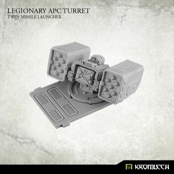 Kromlech Legionary APC Turret Twin Missile Launcher KRVB027 - Hobby Heaven